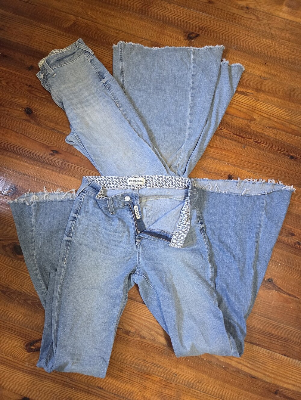 2 Pairs Of Ariat Colorado Real Alondra High Rise Flair Jeans